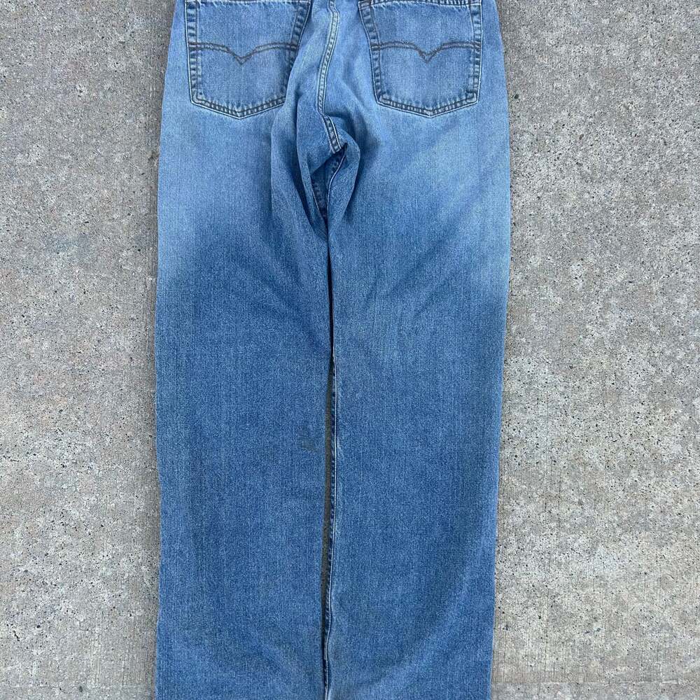 Vintage Y2K Diesel Industry Blue Straight Leg Jeans